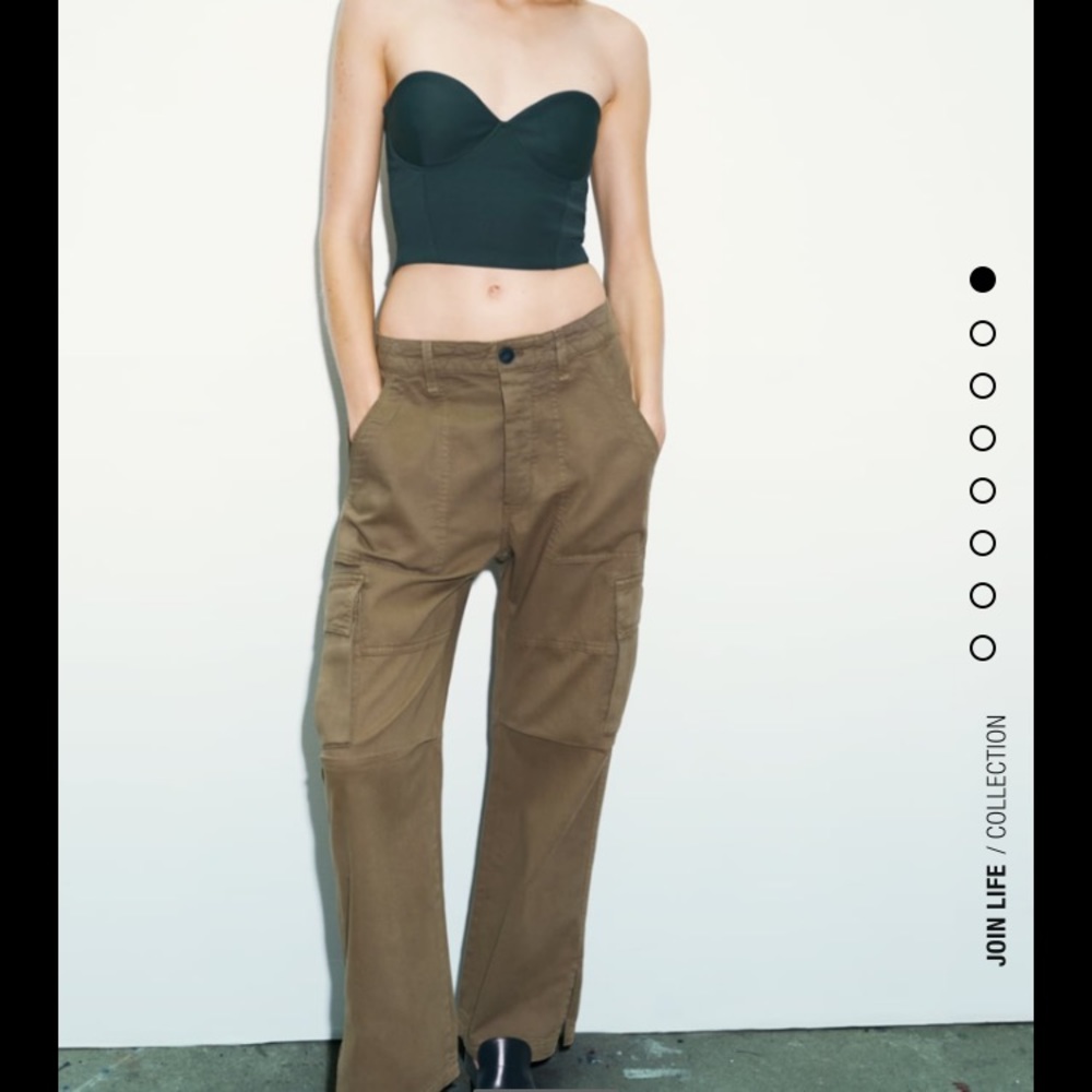 cropped corset top